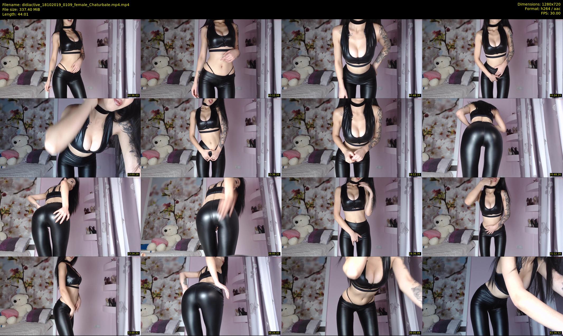didiactive — 45 minute Chaturbate female cam show recording, 720p, Oct 18, 2019