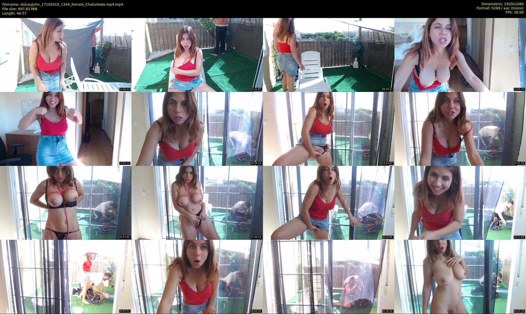 dulceyjohn — 47 minute Chaturbate female cam show recording, 1080p, Oct 17, 2019