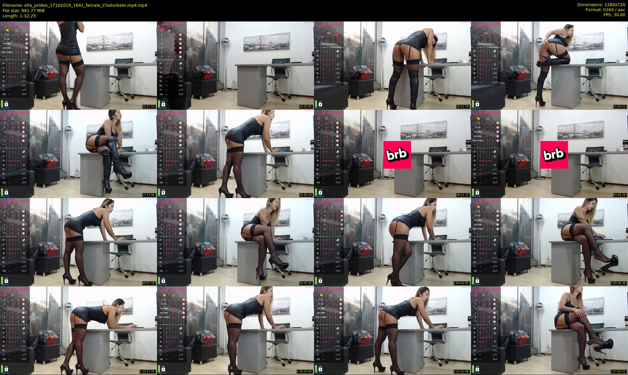 ella_pridee — 93 minute Chaturbate female cam show recording, 720p, Oct 17, 2019