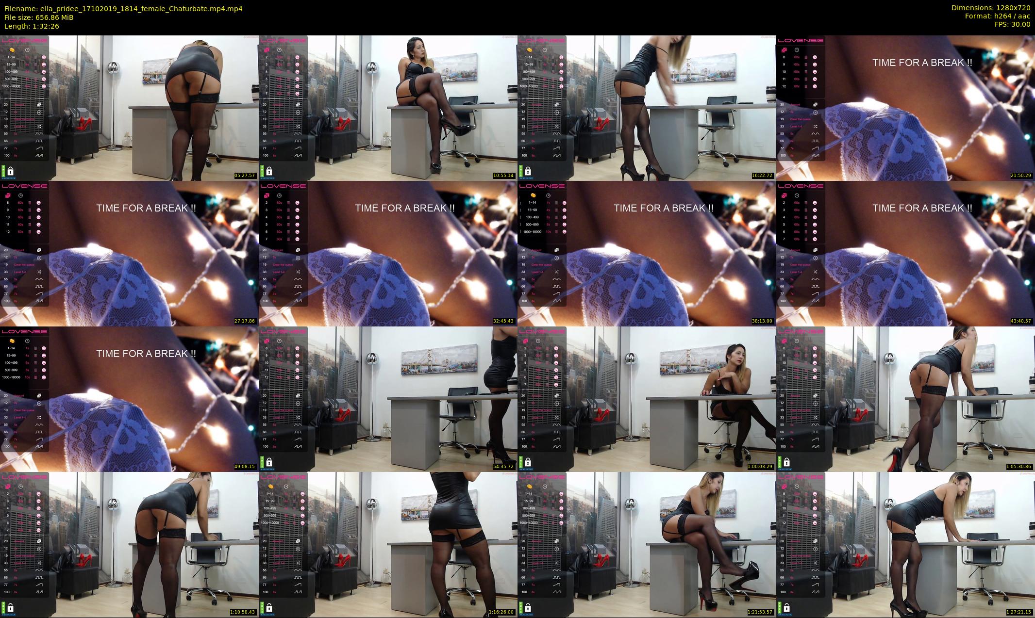 ella_pridee — 93 minute Chaturbate female cam show recording, 720p, Oct 17, 2019