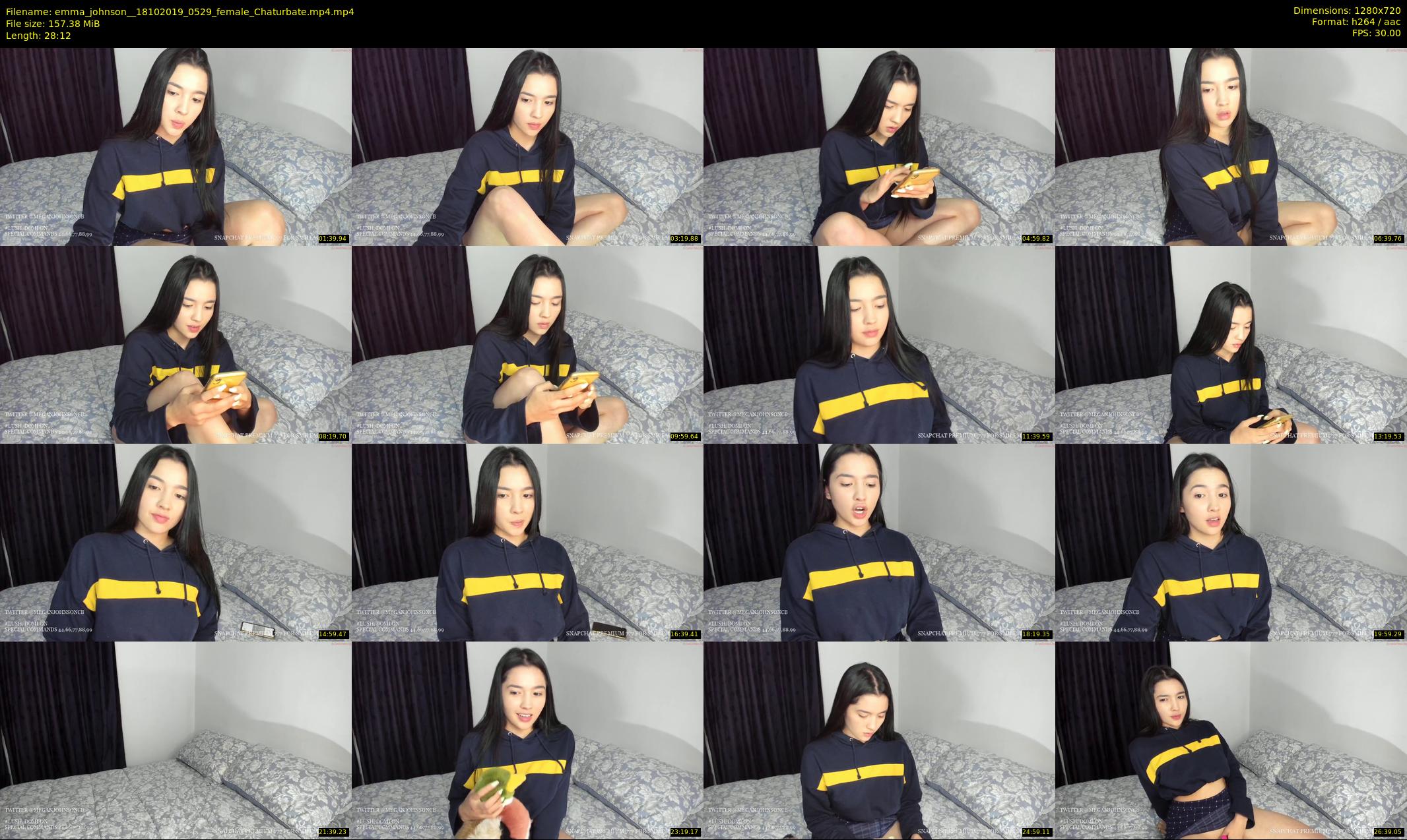 emma_johnson_ — 29 minute Chaturbate female cam show recording, 720p, Oct 18, 2019