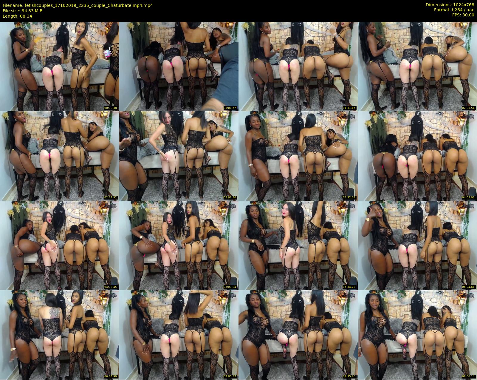 fetishcouples — 9 minute Chaturbate couple cam show recording, 720p, Oct 17, 2019