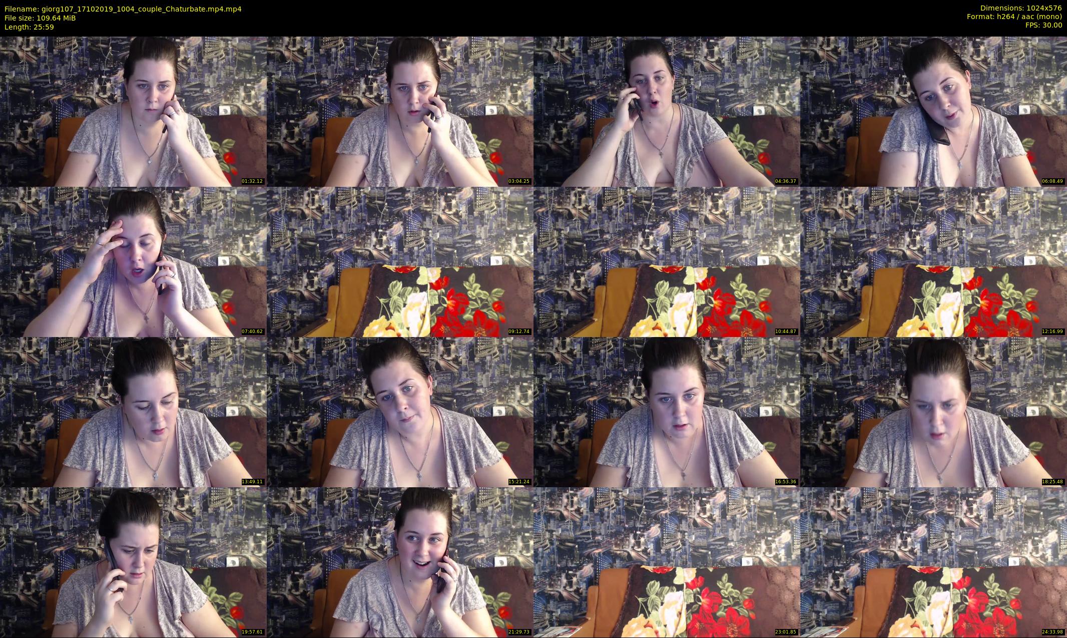 giorg107 — 26 minute Chaturbate couple cam show recording, 480p, Oct 17, 2019