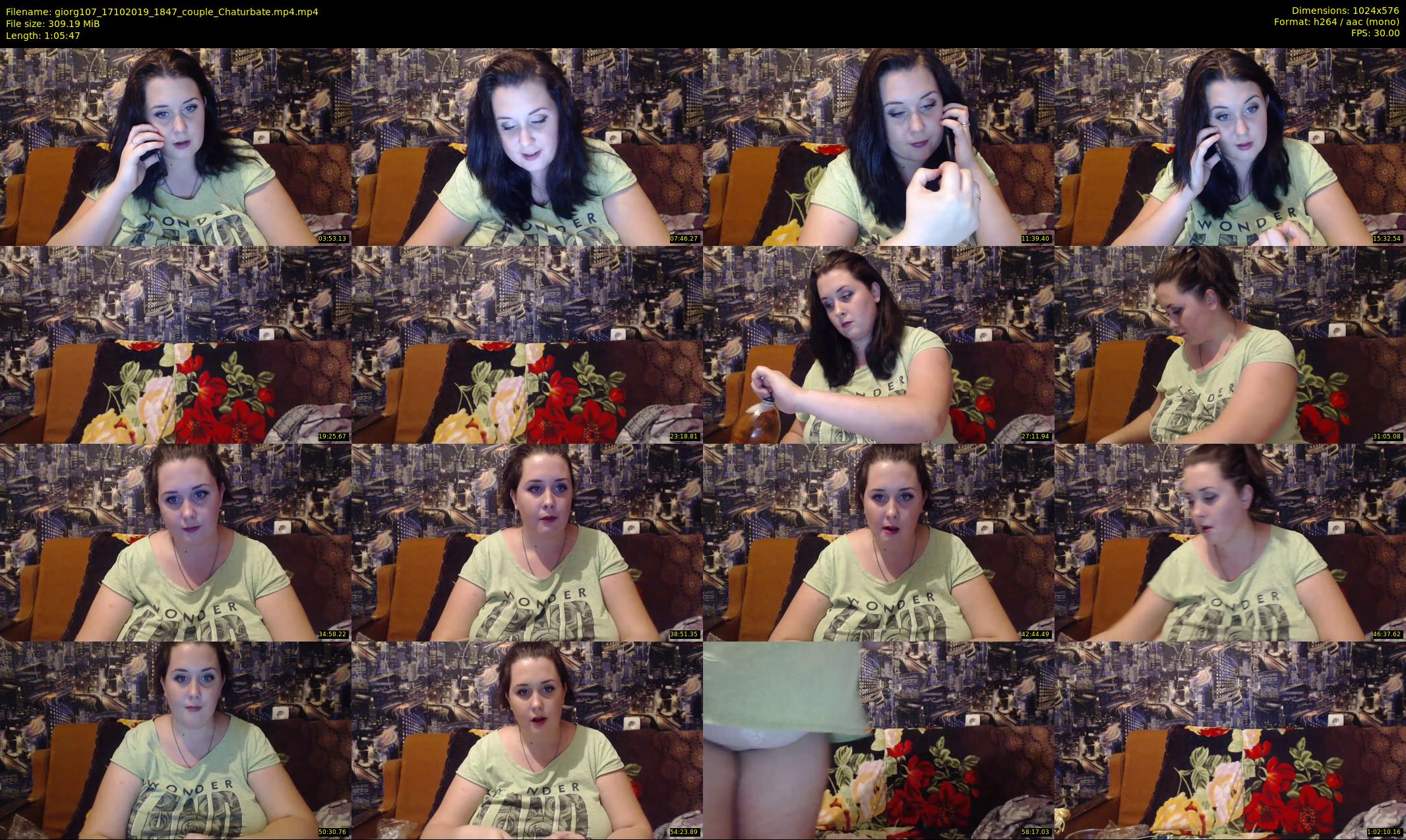 giorg107 — 66 minute Chaturbate couple cam show recording, 480p, Oct 17, 2019