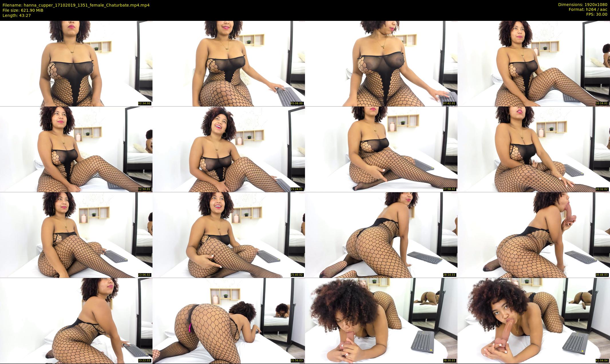 hanna_cupper — 44 minute Chaturbate female cam show recording, 1080p, Oct 17, 2019