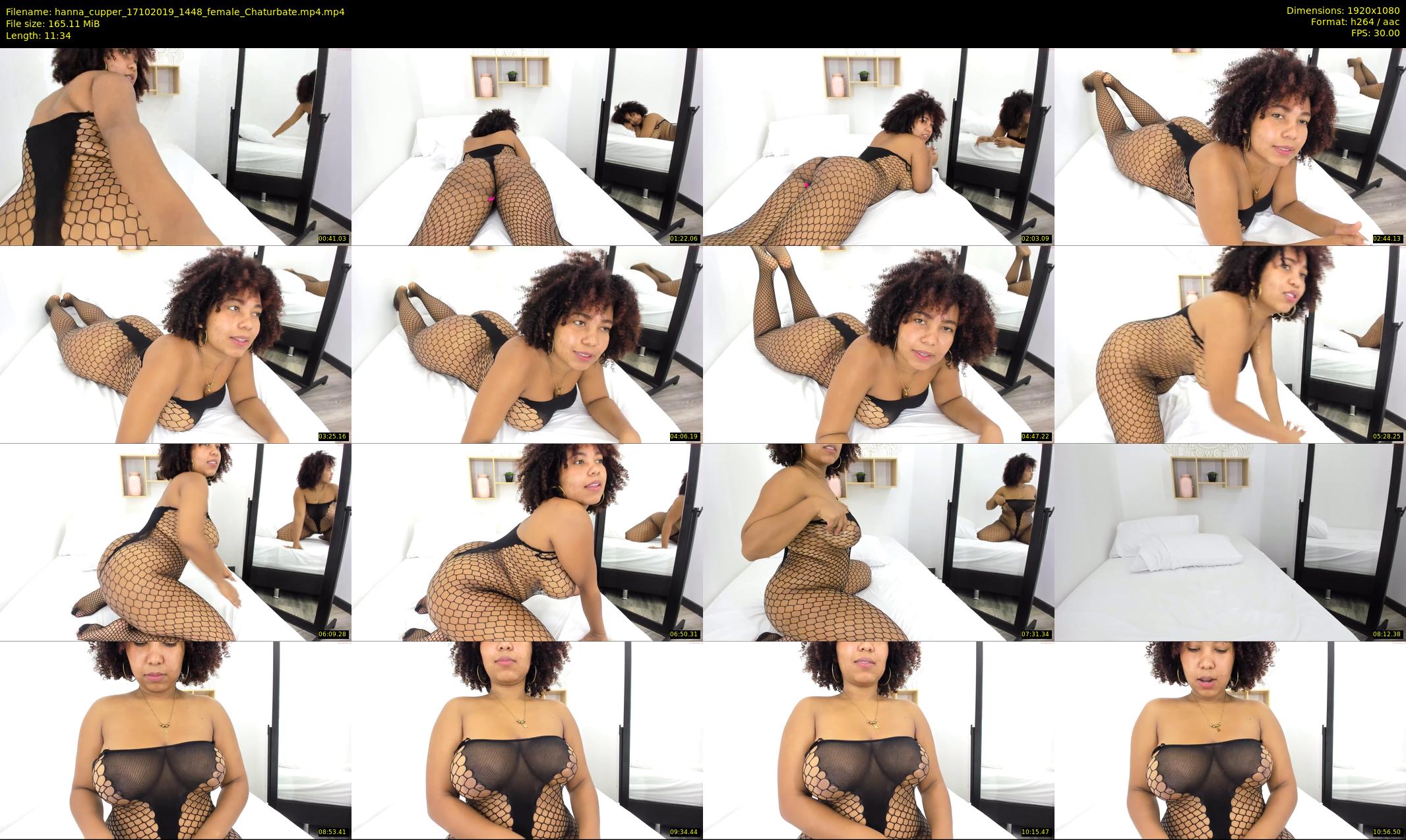 hanna_cupper — 12 minute Chaturbate female cam show recording, 1080p, Oct 17, 2019