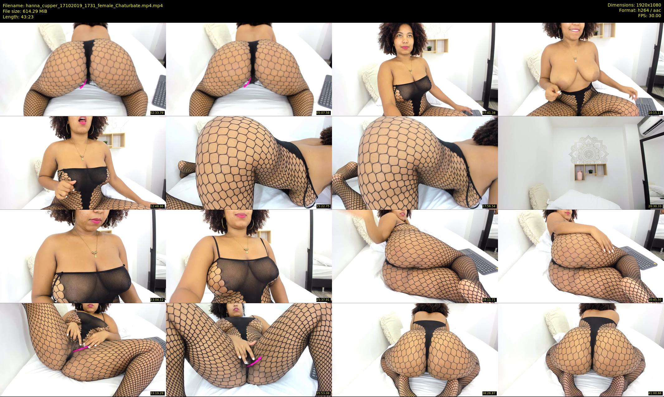 hanna_cupper — 44 minute Chaturbate female cam show recording, 1080p, Oct 17, 2019