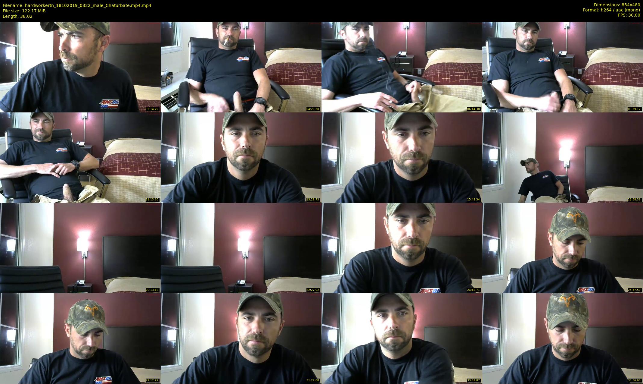 hardworkertn — 39 minute Chaturbate male cam show recording, 480p, Oct 18, 2019