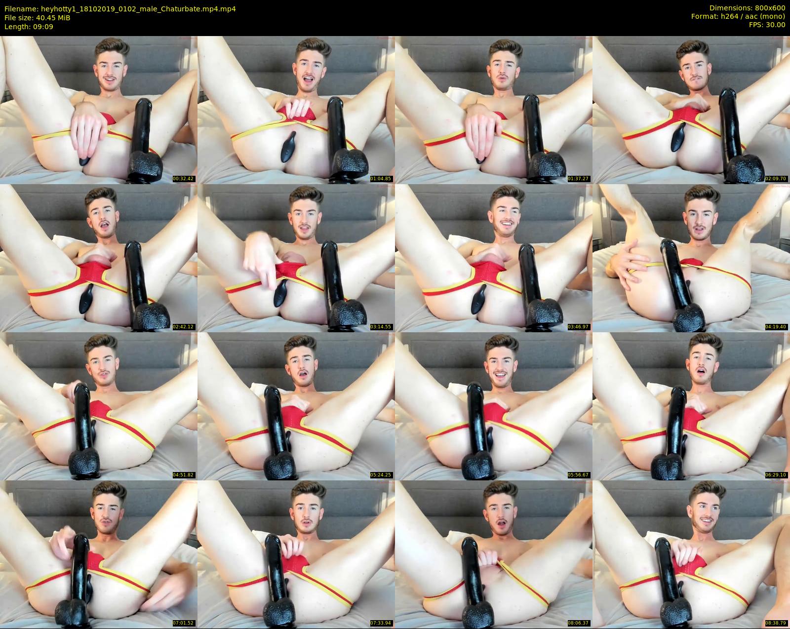 heyhotty1 — 10 minute Chaturbate male cam show recording, 480p, Oct 18, 2019
