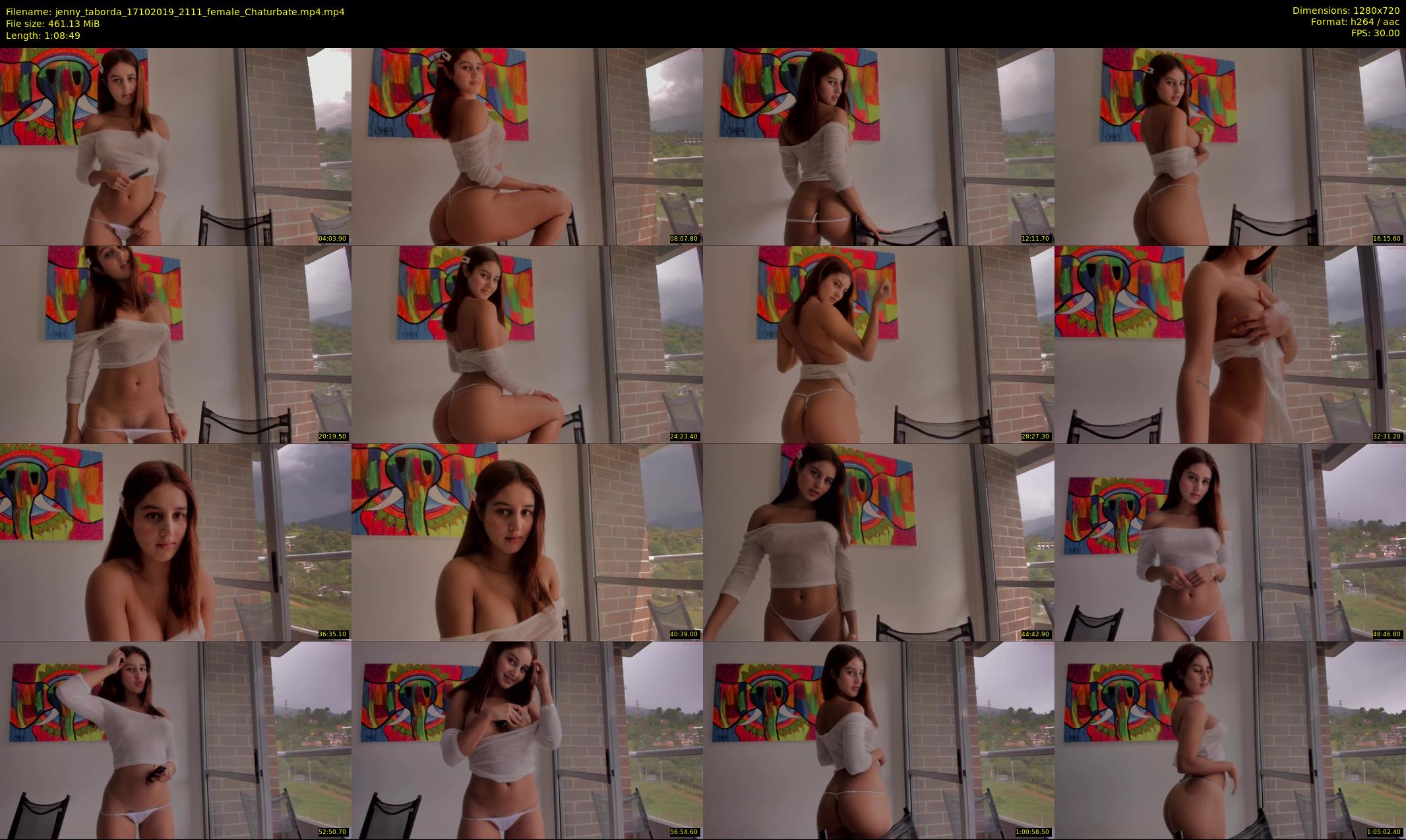 jenny_taborda — 69 minute Chaturbate female cam show recording, 720p, Oct 17, 2019