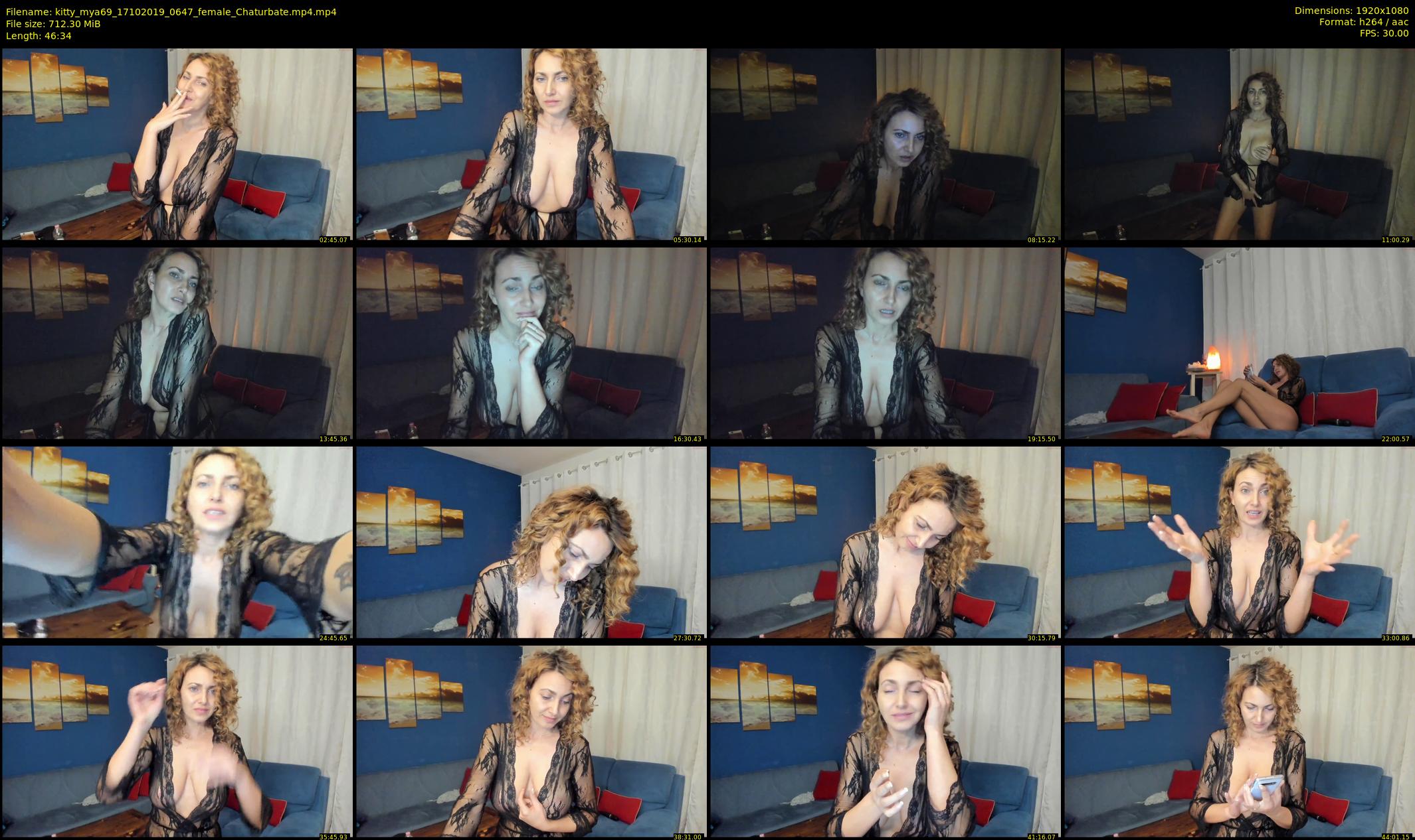 kitty_mya69 — 47 minute Chaturbate female cam show recording, 1080p, Oct 17, 2019