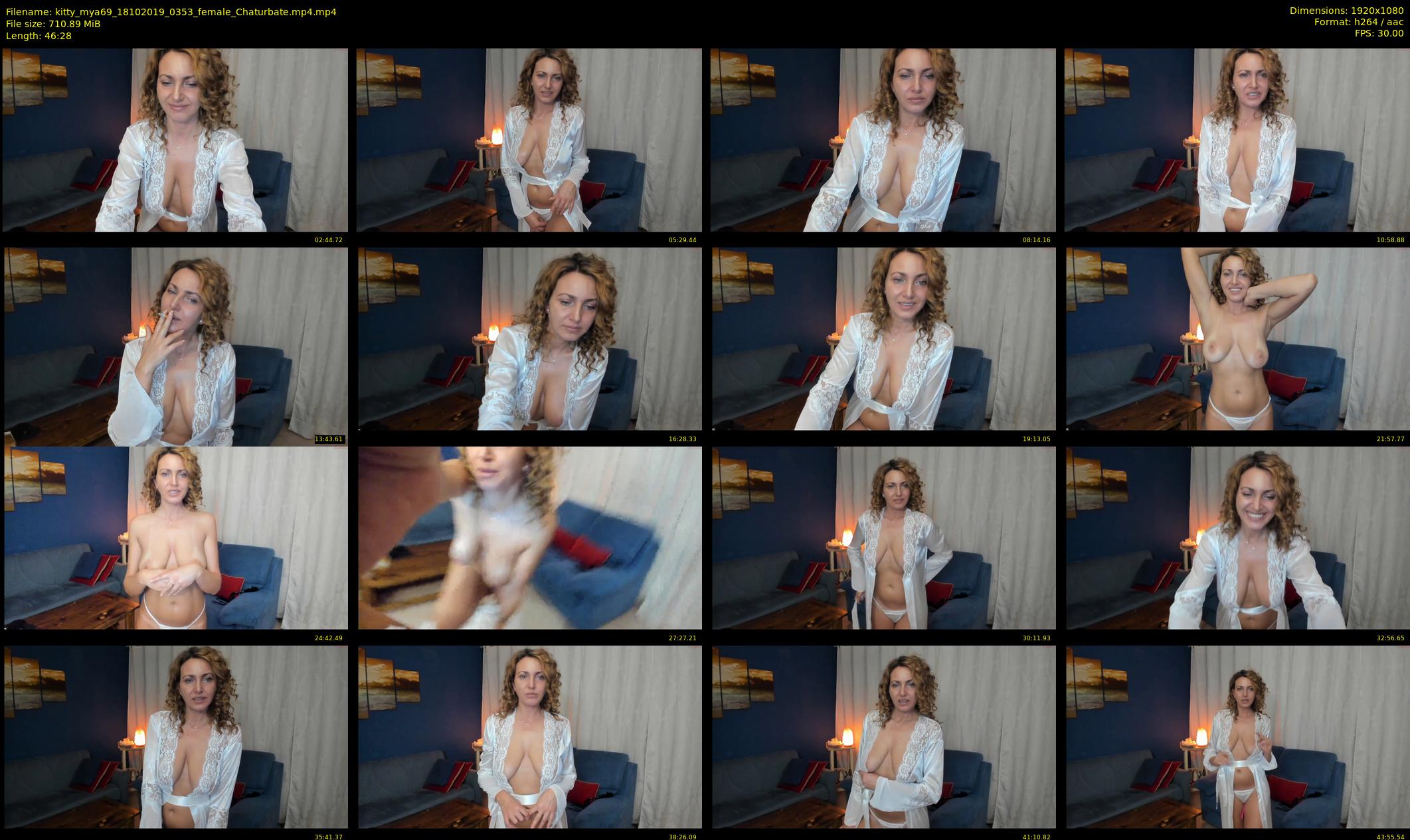 kitty_mya69 — 47 minute Chaturbate female cam show recording, 1080p, Oct 18, 2019