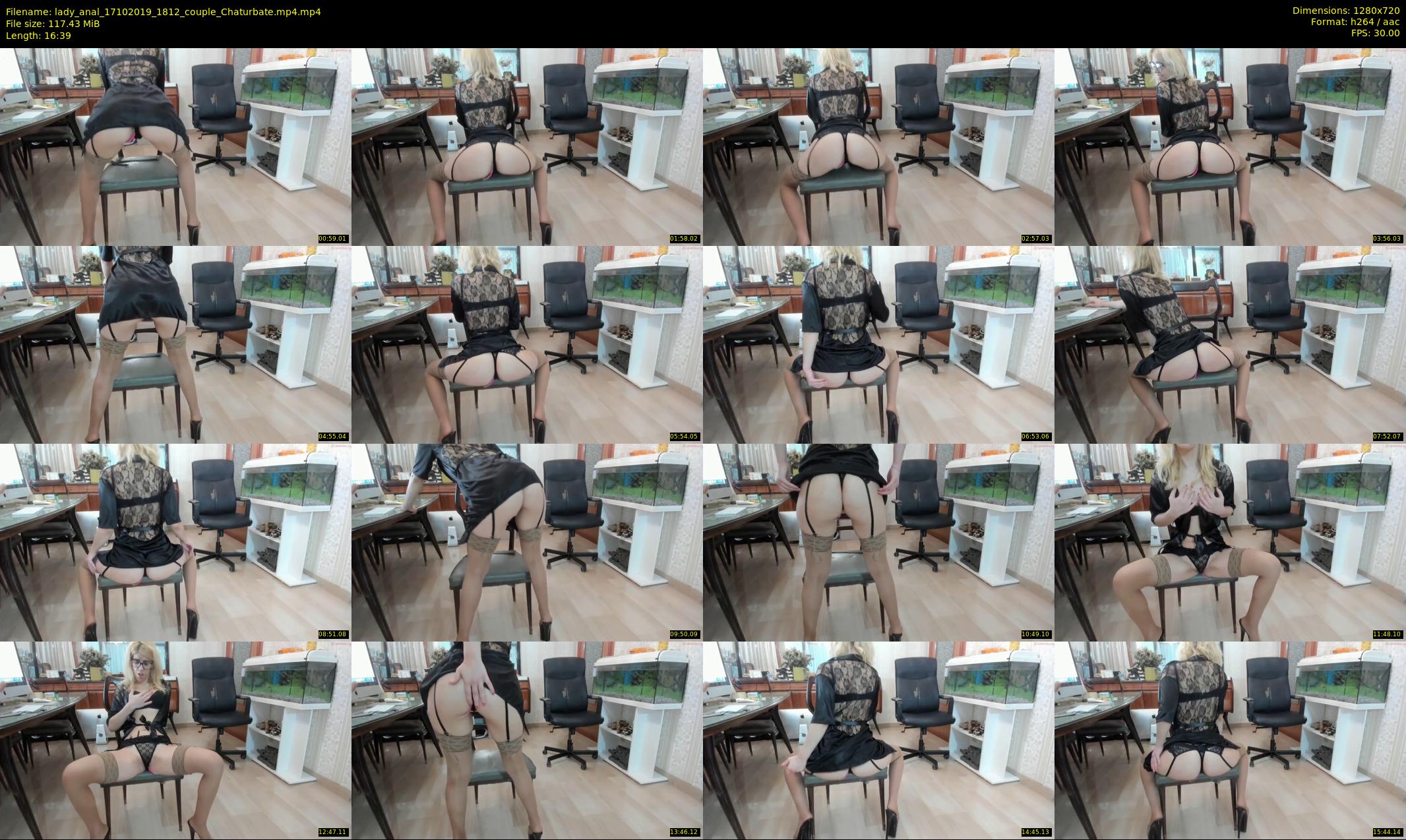 lady_anal — 17 minute Chaturbate female cam show recording, 720p, Oct 17, 2019