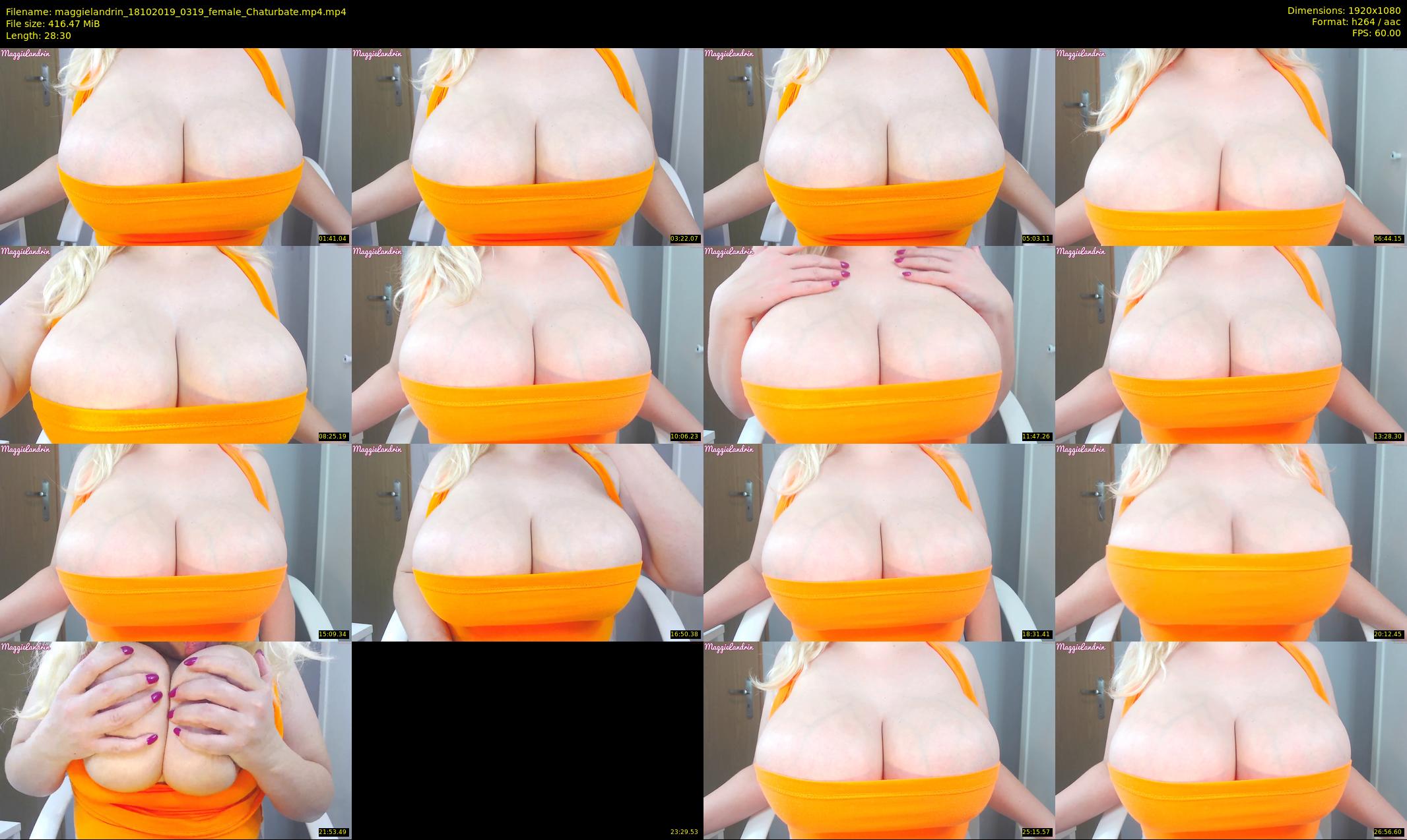 maggielandrin — 29 minute Chaturbate female cam show recording, 1080p, Oct 18, 2019