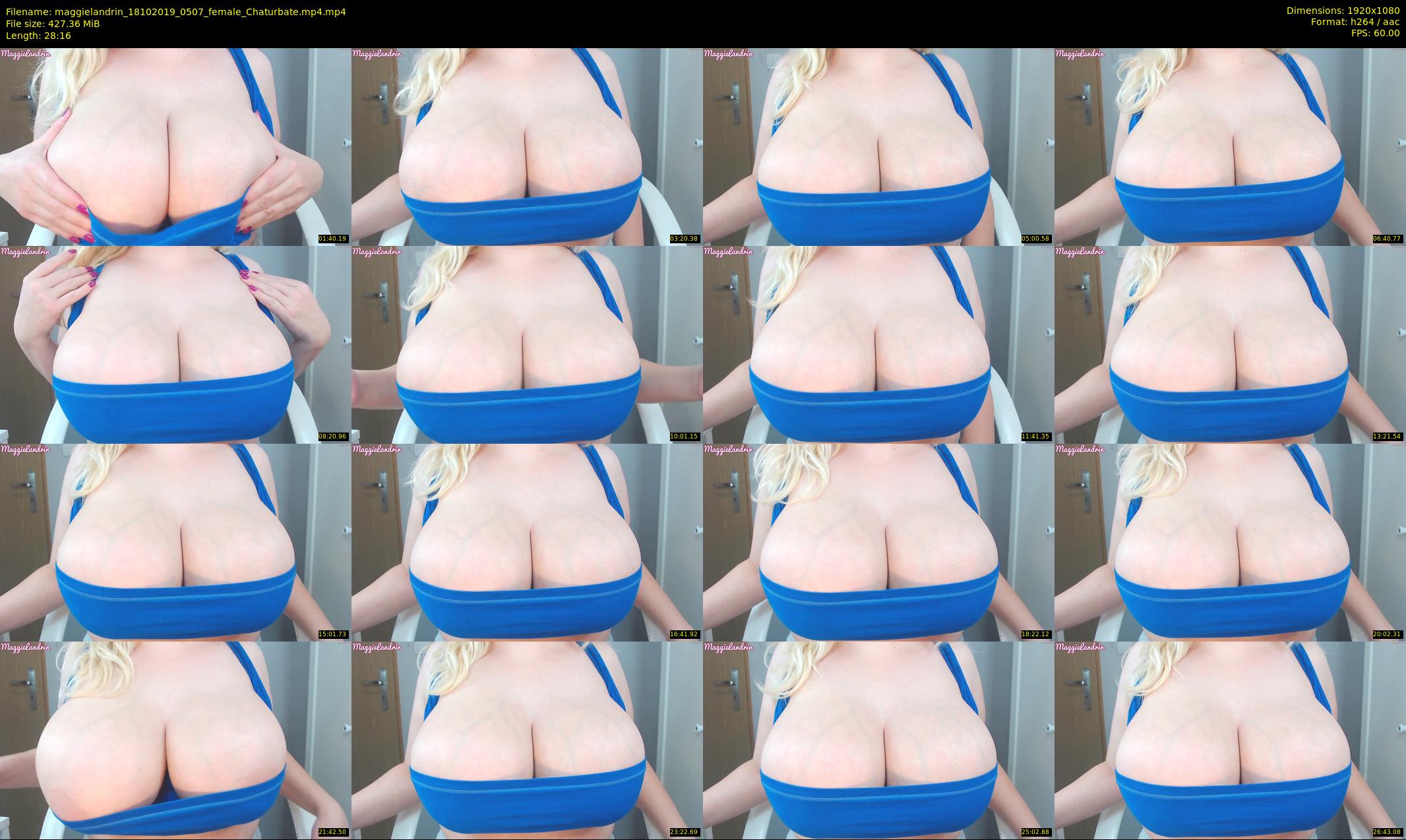 maggielandrin — 29 minute Chaturbate female cam show recording, 1080p, Oct 18, 2019