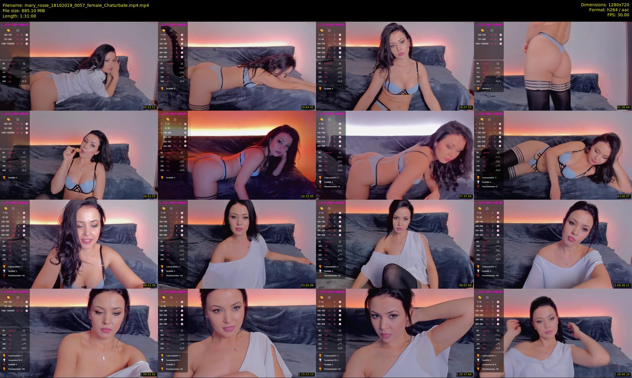 mary_rosse — 91 minute Chaturbate couple cam show recording, 720p, Oct 18, 2019