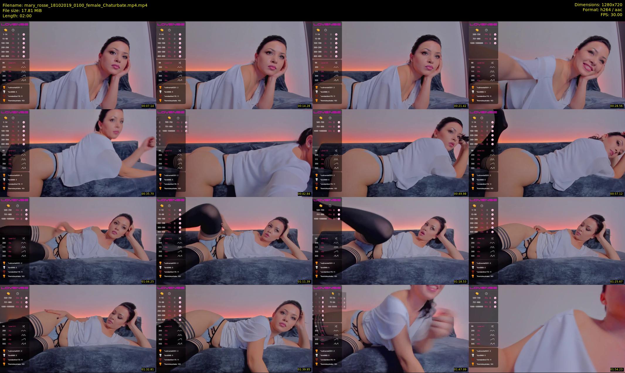 mary_rosse — 2 minute Chaturbate couple cam show recording, 720p, Oct 18, 2019