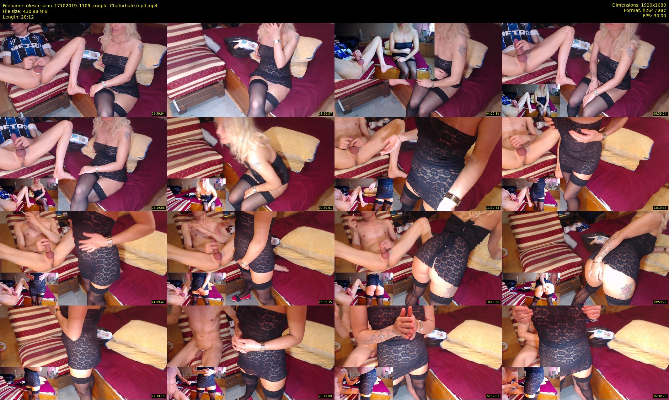 olesia_sean — 29 minute Chaturbate couple cam show recording, 1080p, Oct 17, 2019