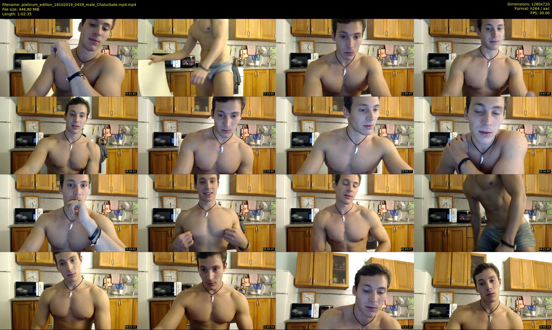 platinum_edition — 63 minute Chaturbate male cam show recording, 720p, Oct 18, 2019