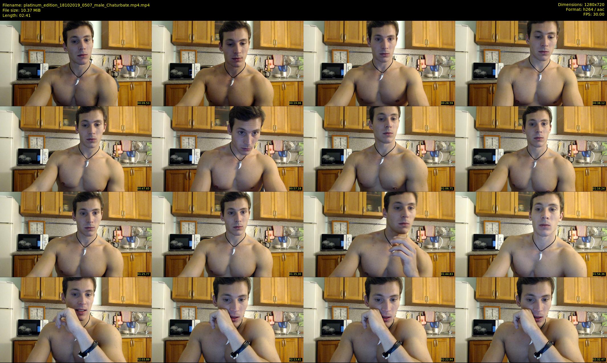 platinum_edition — 3 minute Chaturbate male cam show recording, 720p, Oct 18, 2019