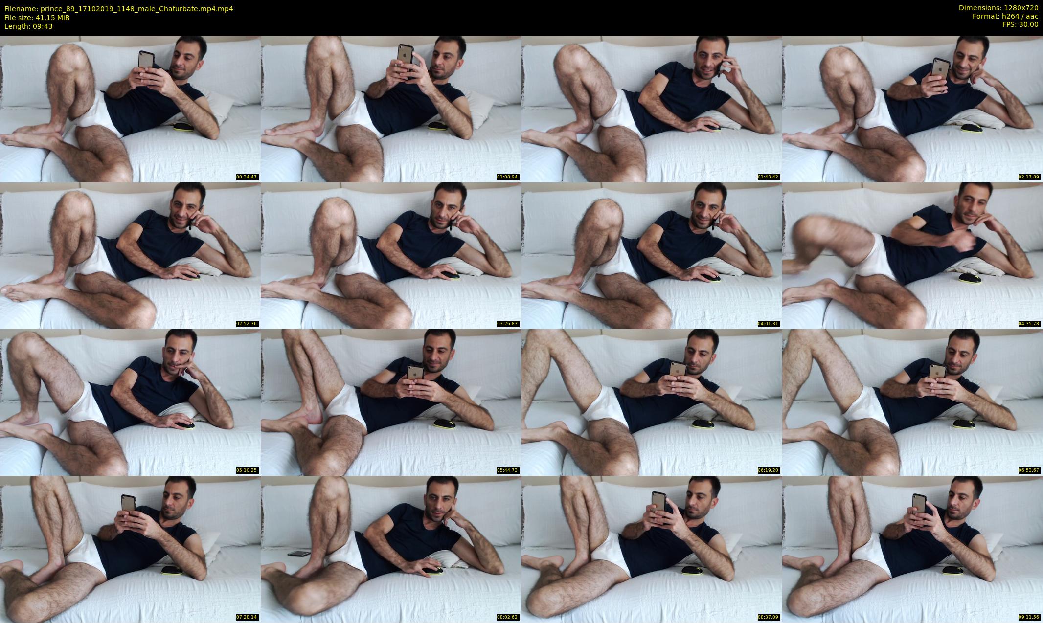 prince_89 — 10 minute Chaturbate male cam show recording, 720p, Oct 17, 2019