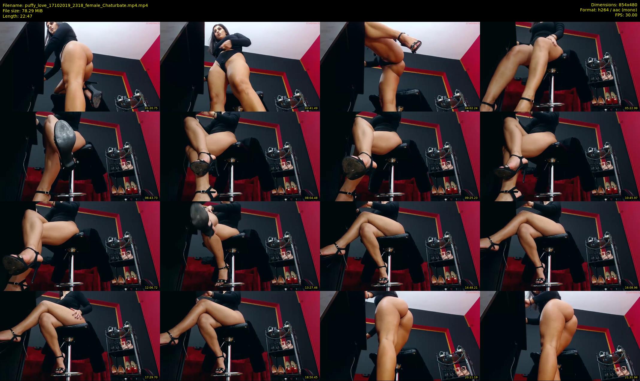 puffy_love — 23 minute Chaturbate female cam show recording, 480p, Oct 17, 2019