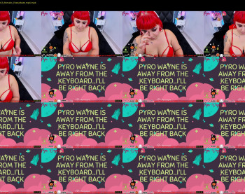 pyrowayne — 10 minute Chaturbate female cam show recording, 720p, Oct 18, 2019