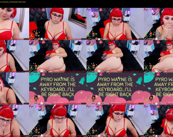 pyrowayne — 43 minute Chaturbate female cam show recording, 720p, Oct 18, 2019