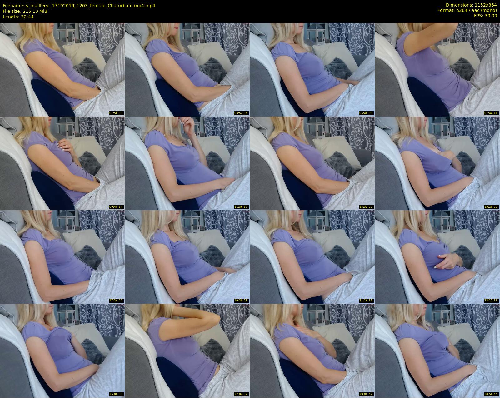 s_mailleee — 33 minute Chaturbate female cam show recording, 720p, Oct 17, 2019