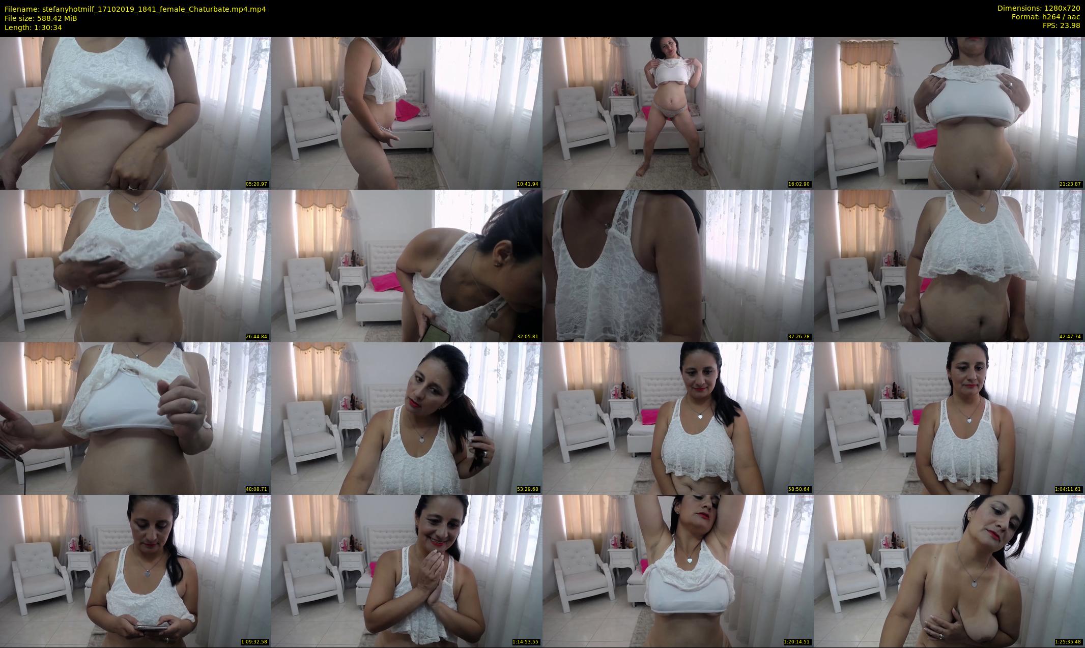 stefanyhotmilf — 91 minute Chaturbate female cam show recording, 720p, Oct 17, 2019
