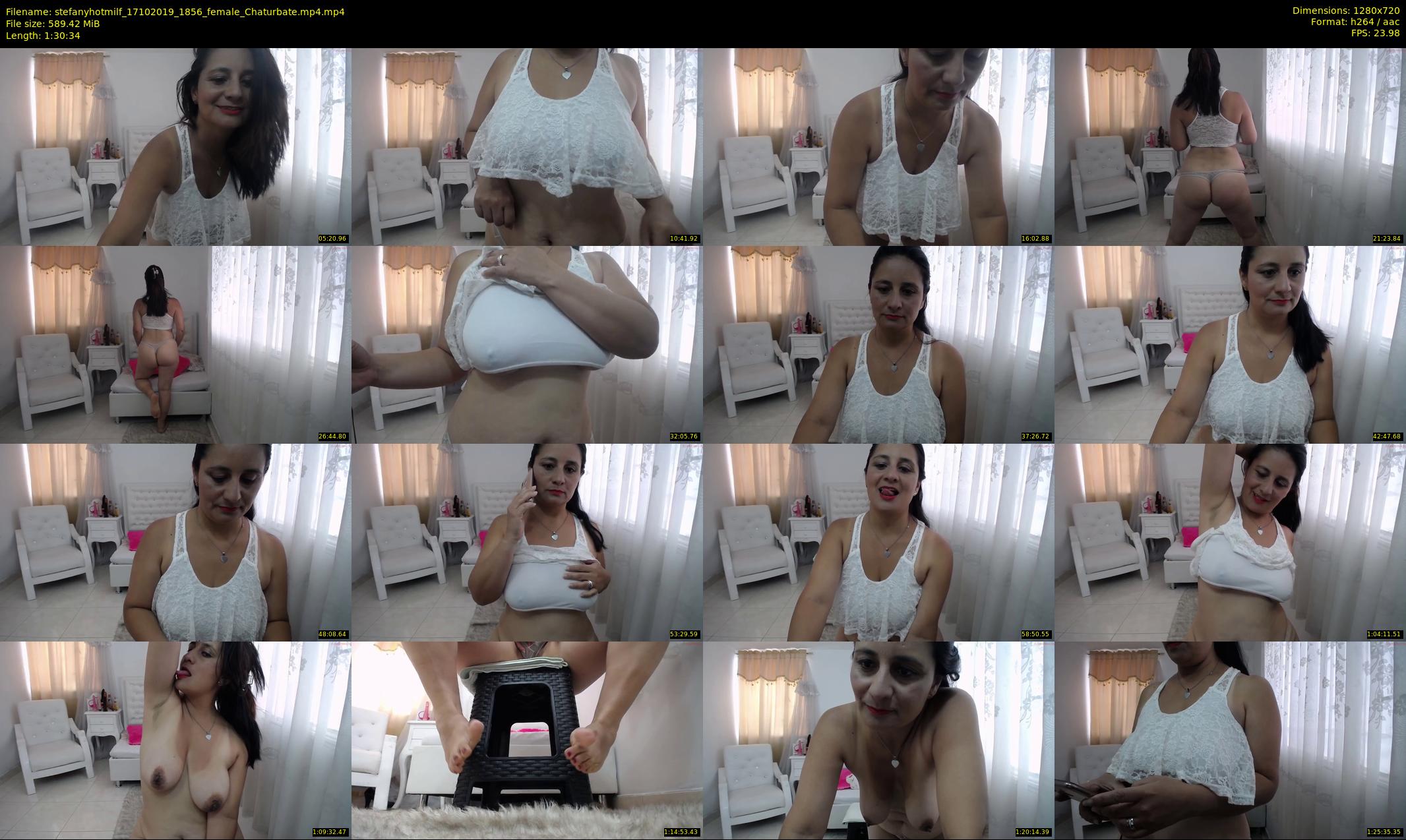 stefanyhotmilf — 91 minute Chaturbate female cam show recording, 720p, Oct 17, 2019