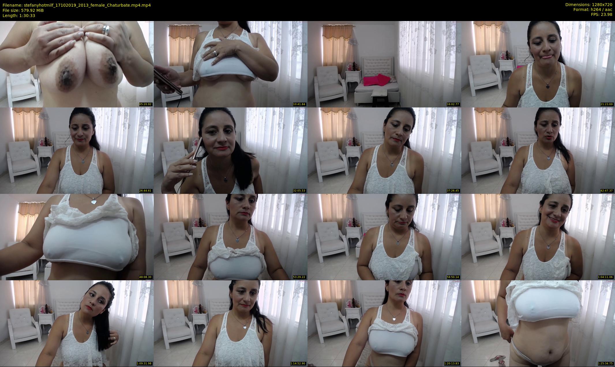 stefanyhotmilf — 91 minute Chaturbate female cam show recording, 720p, Oct 17, 2019