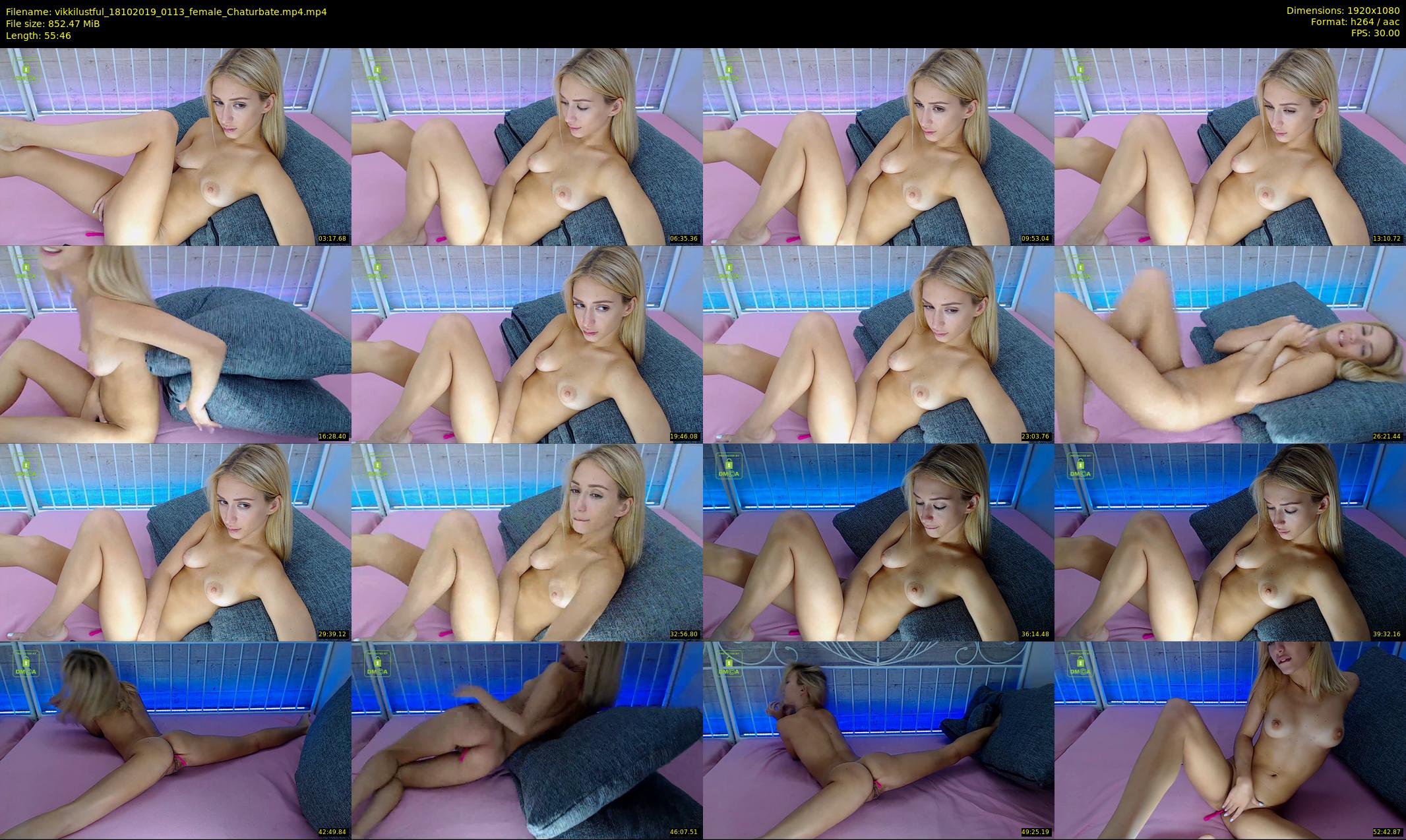 vikkilustful — 56 minute Chaturbate female cam show recording, 1080p, Oct 18, 2019