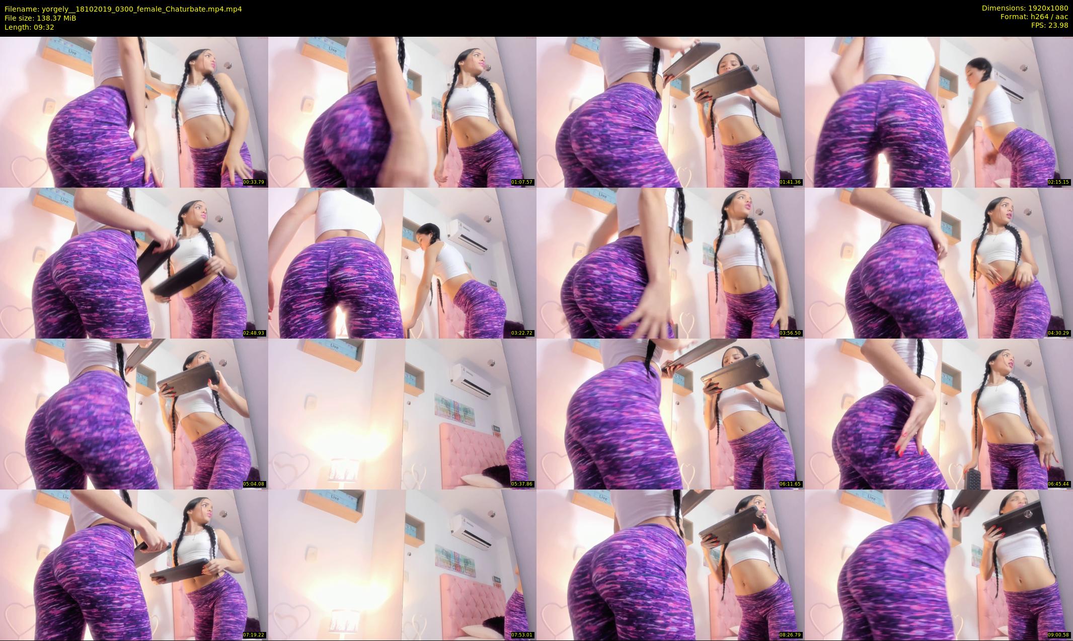 yorgely_ — 10 minute Chaturbate female cam show recording, 1080p, Oct 18, 2019