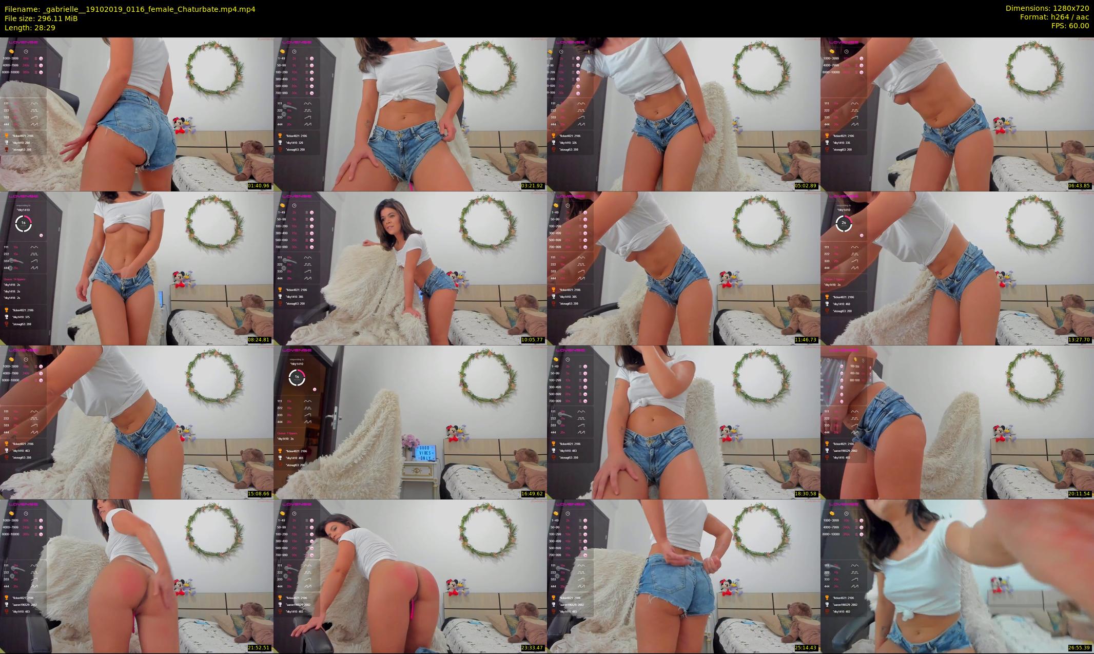 _gabrielle_ — 29 minute Chaturbate female cam show recording, 720p, Oct 19, 2019