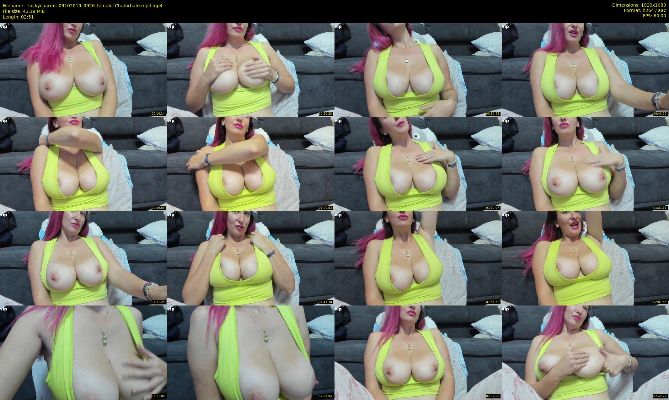 _luckycharms — 3 minute Chaturbate female cam show recording, 1080p, Oct 9, 2019