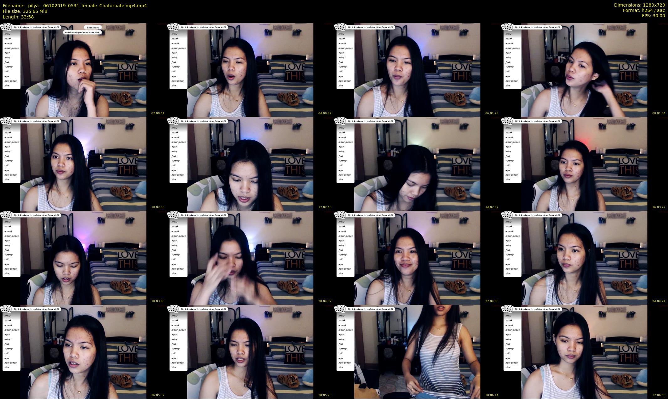 _pilya_ — 34 minute Chaturbate female cam show recording, 720p, Oct 6, 2019