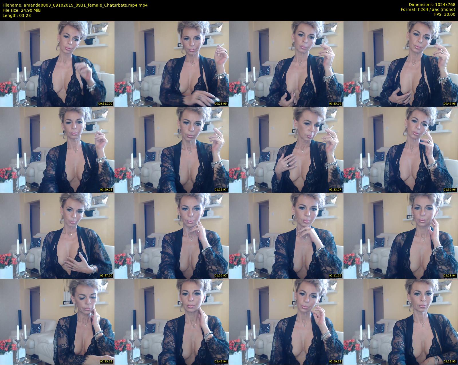 amanda0803 — 4 minute Chaturbate female cam show recording, 720p, Oct 9, 2019