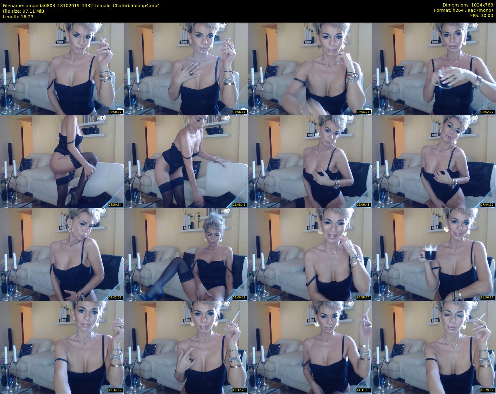 amanda0803 — 17 minute Chaturbate female cam show recording, 720p, Oct 18, 2019