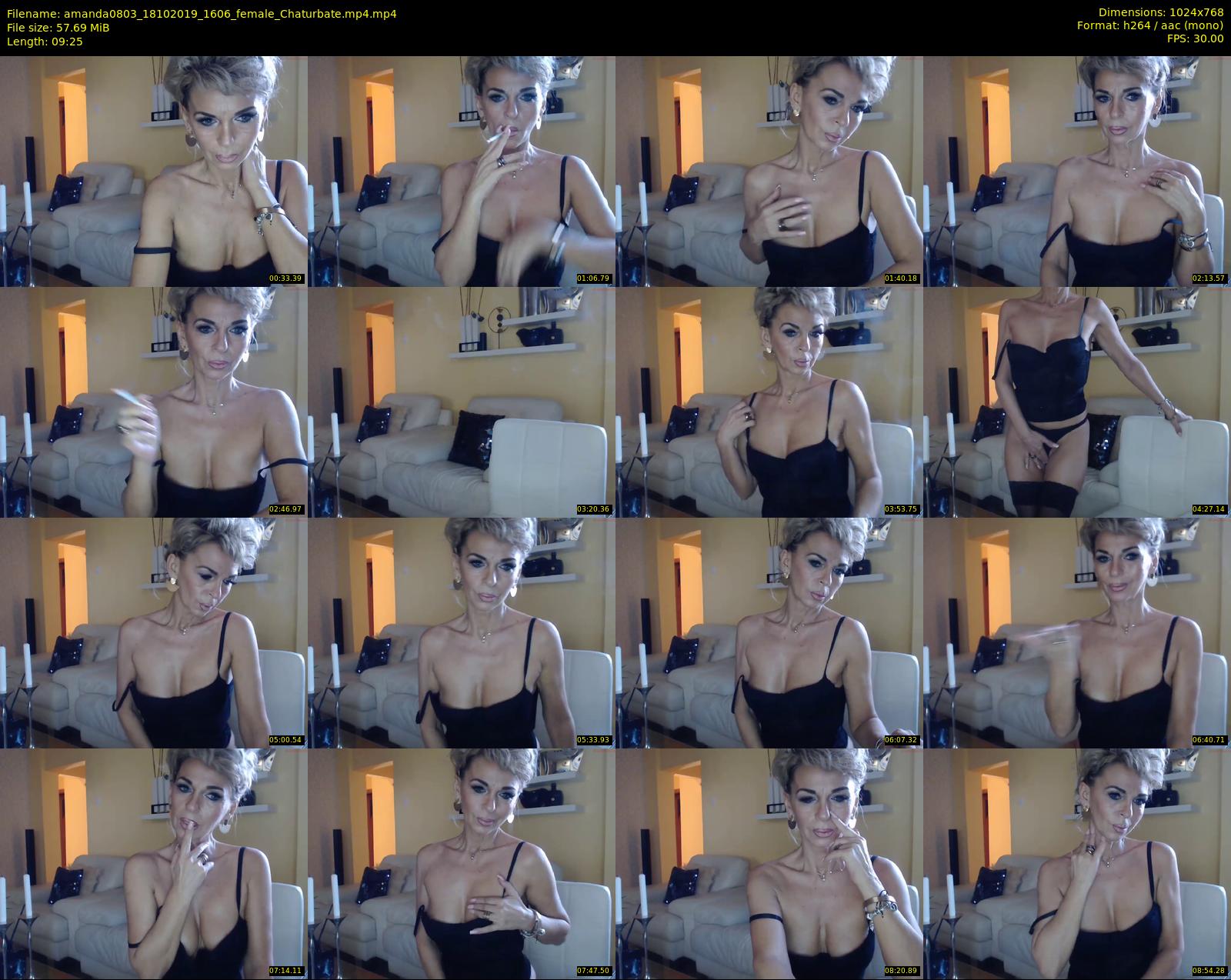 amanda0803 — 10 minute Chaturbate female cam show recording, 720p, Oct 18, 2019