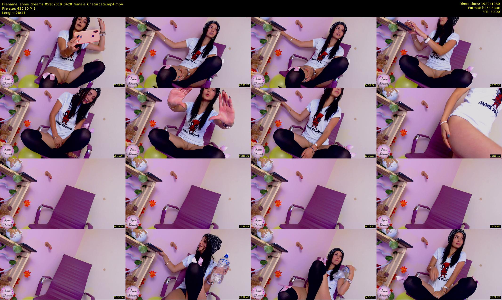 annie_dreams — 29 minute Chaturbate female cam show recording, 1080p, Oct 5, 2019