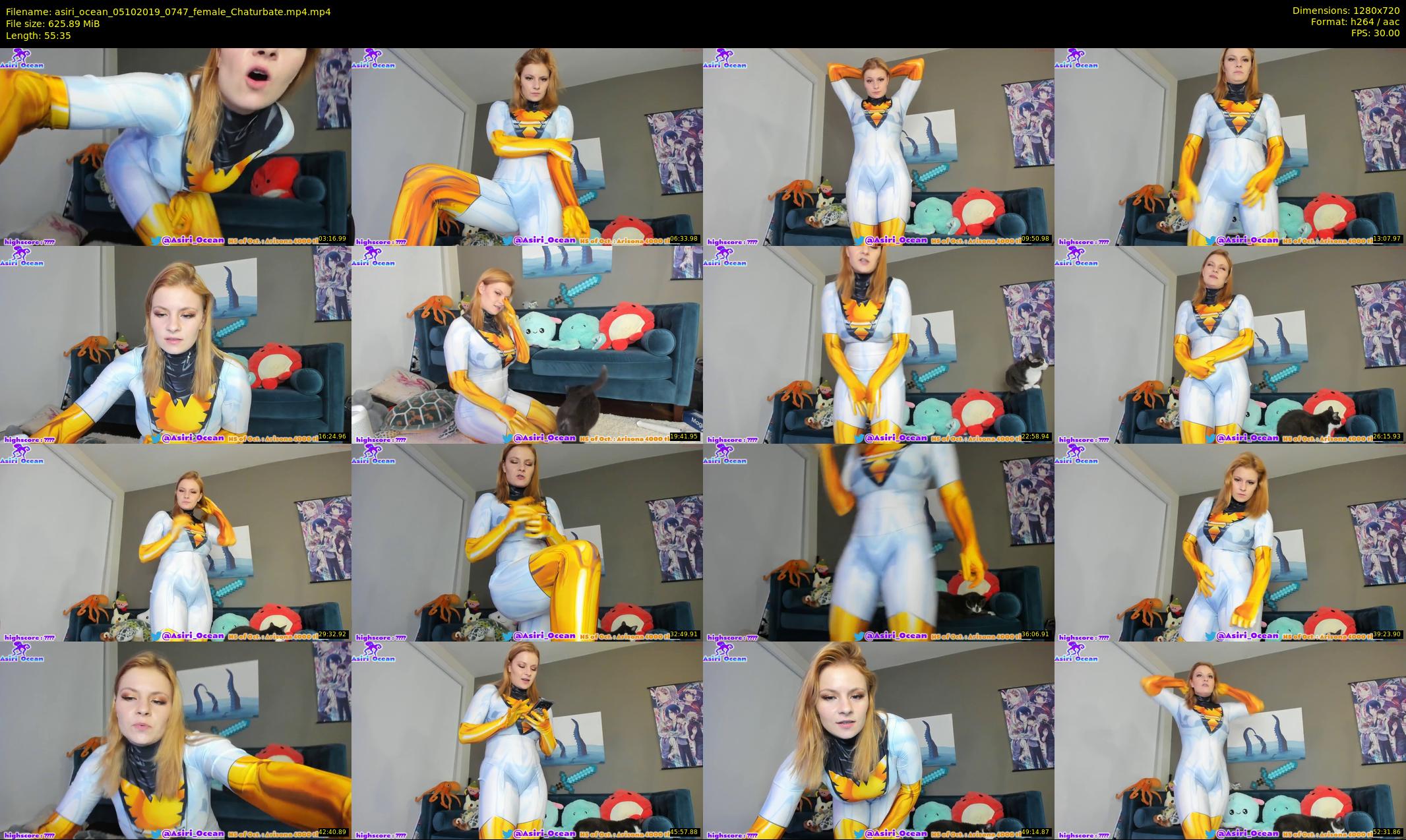 asiri_ocean — 56 minute Chaturbate female cam show recording, 720p, Oct 5, 2019