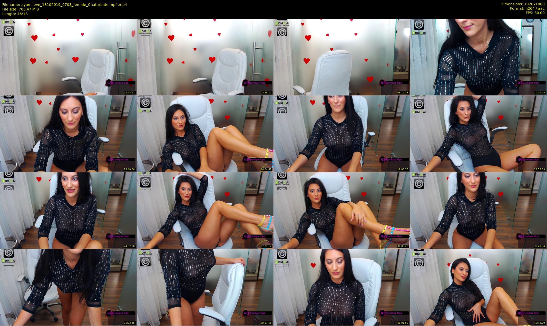 ayumilove — 47 minute Chaturbate female cam show recording, 1080p, Oct 18, 2019