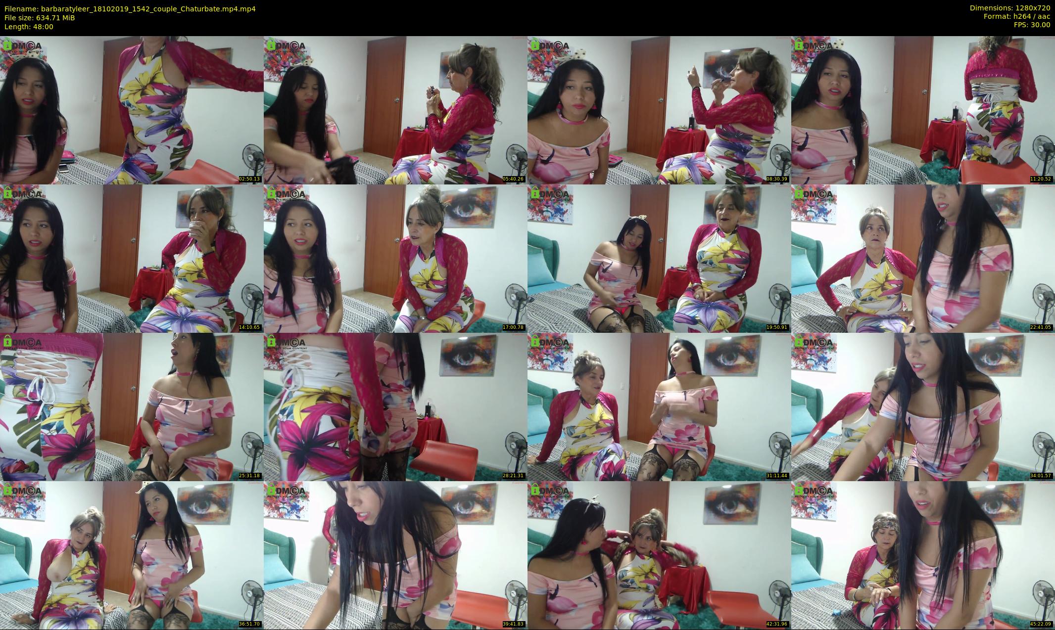 barbaratyleer — 48 minute Chaturbate couple cam show recording, 720p, Oct 18, 2019