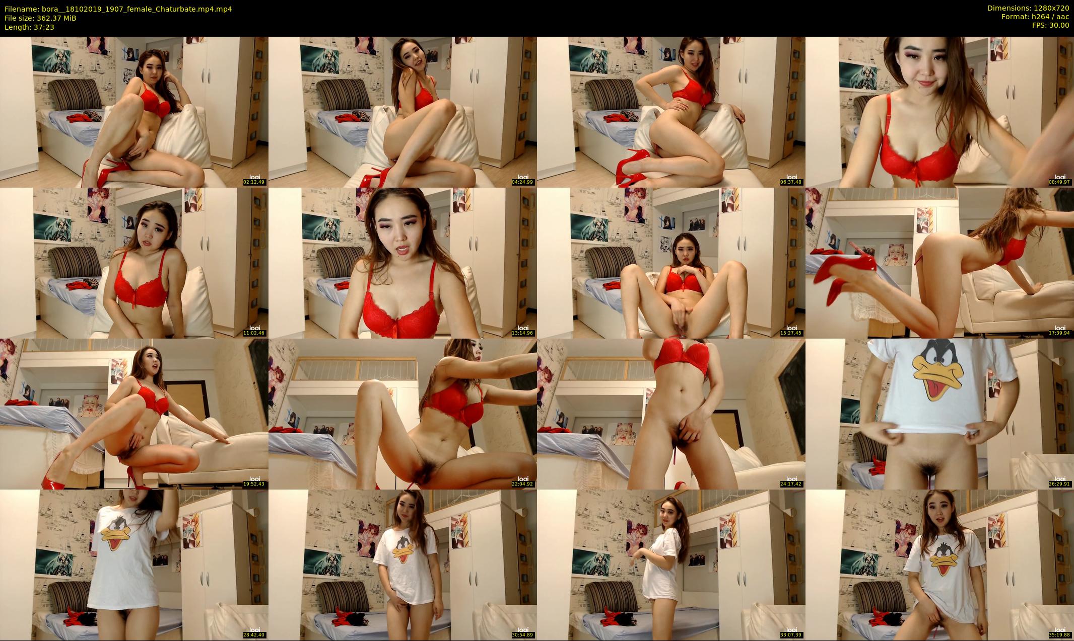 bora_ — 38 minute Chaturbate female cam show recording, 720p, Oct 18, 2019