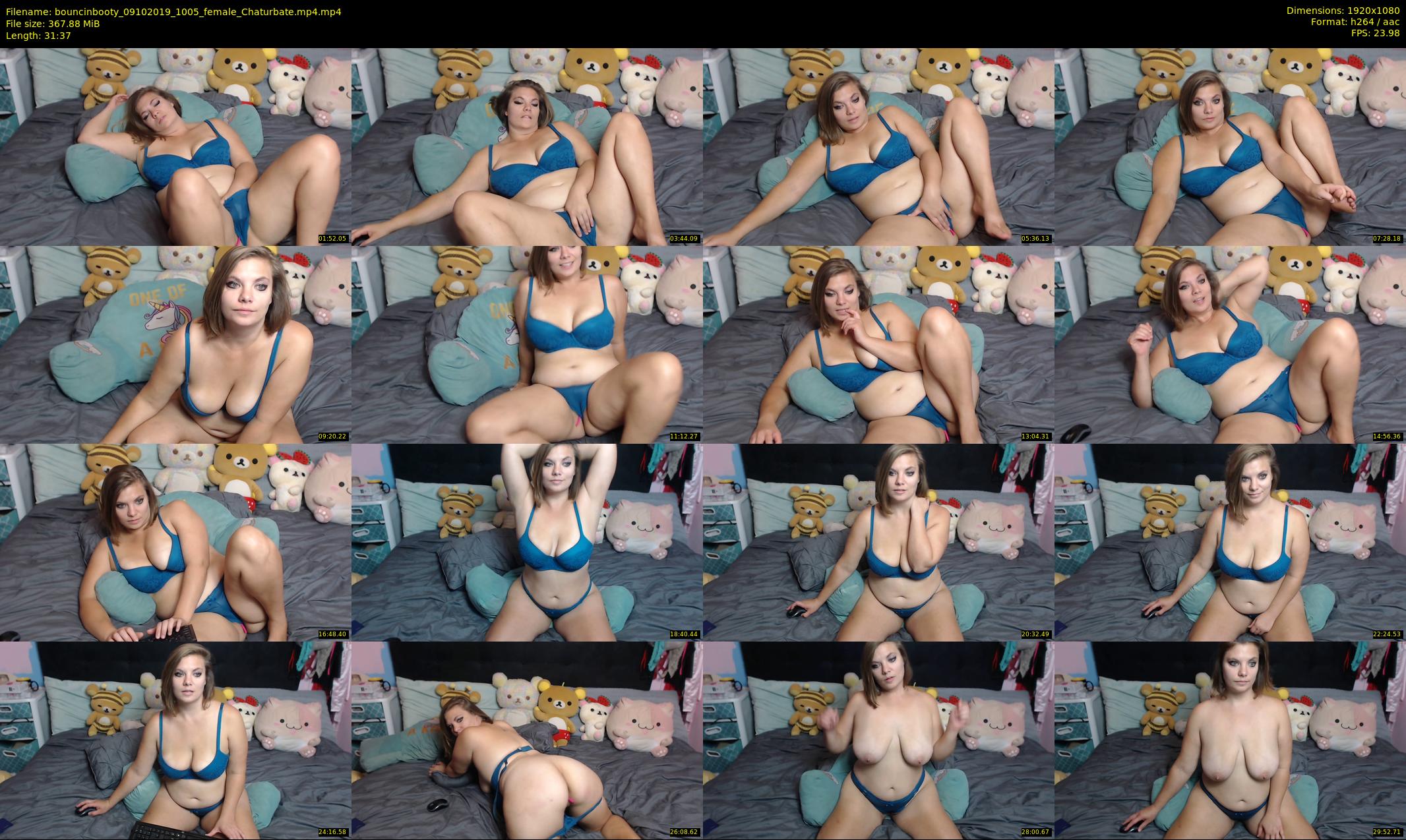bouncinbooty — 32 minute Chaturbate female cam show recording, 1080p, Oct 9, 2019
