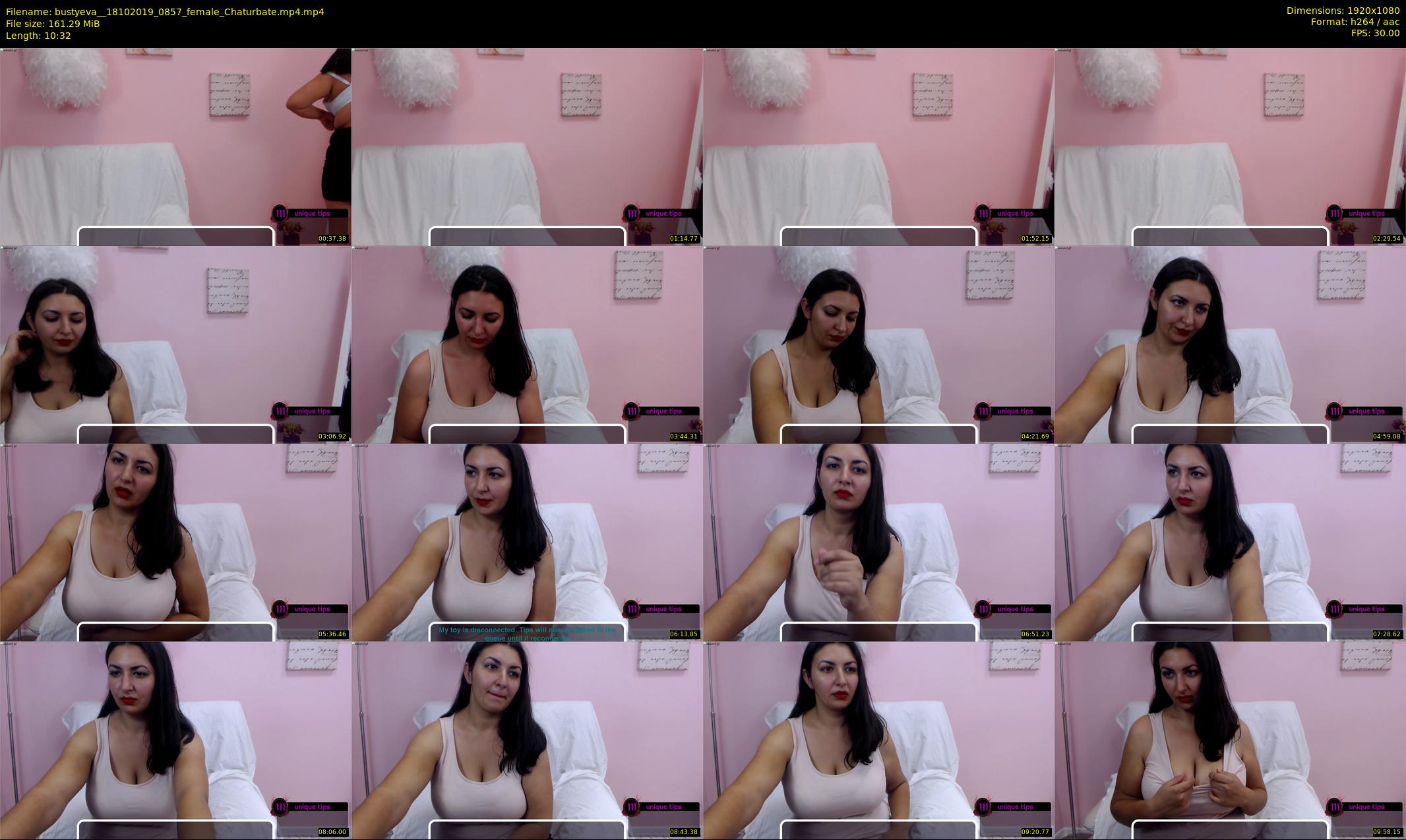 bustyeva_ — 11 minute Chaturbate female cam show recording, 1080p, Oct 18, 2019