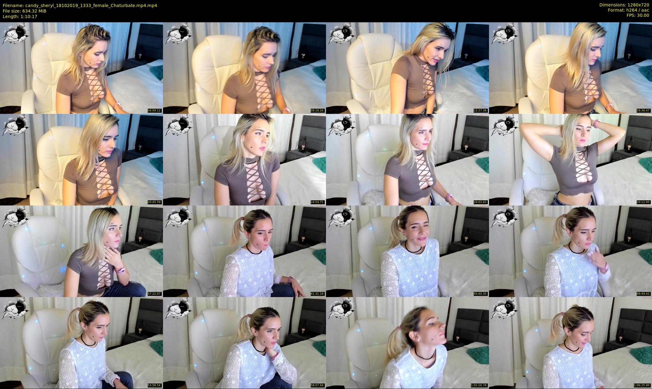 candy_sheryl — 71 minute Chaturbate female cam show recording, 720p, Oct 18, 2019