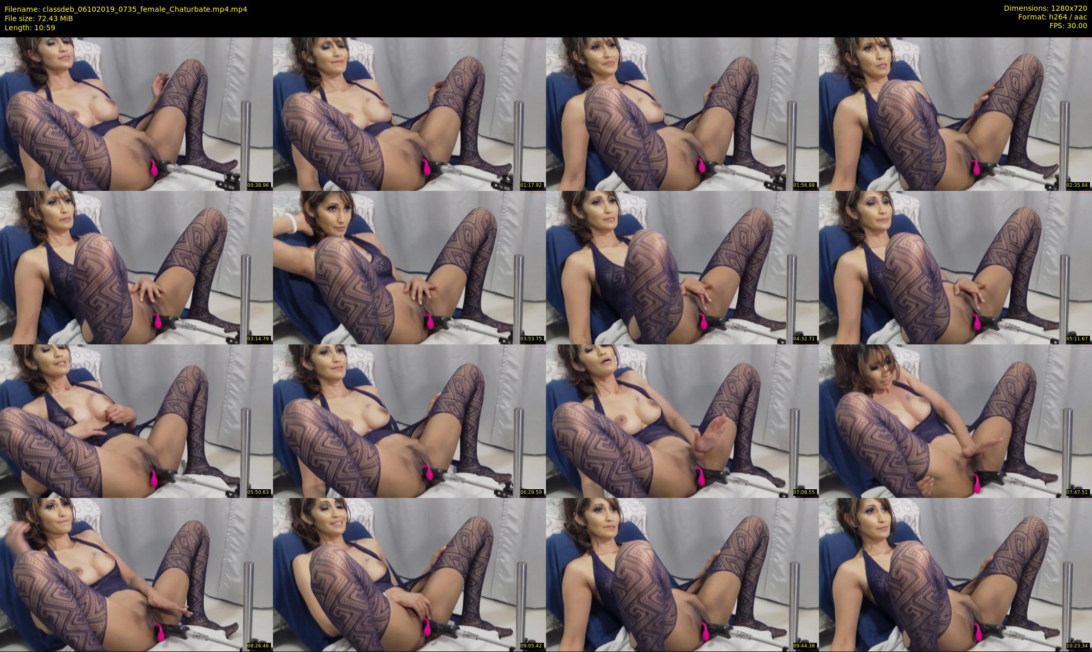 classdeb — 11 minute Chaturbate female cam show recording, 720p, Oct 6, 2019
