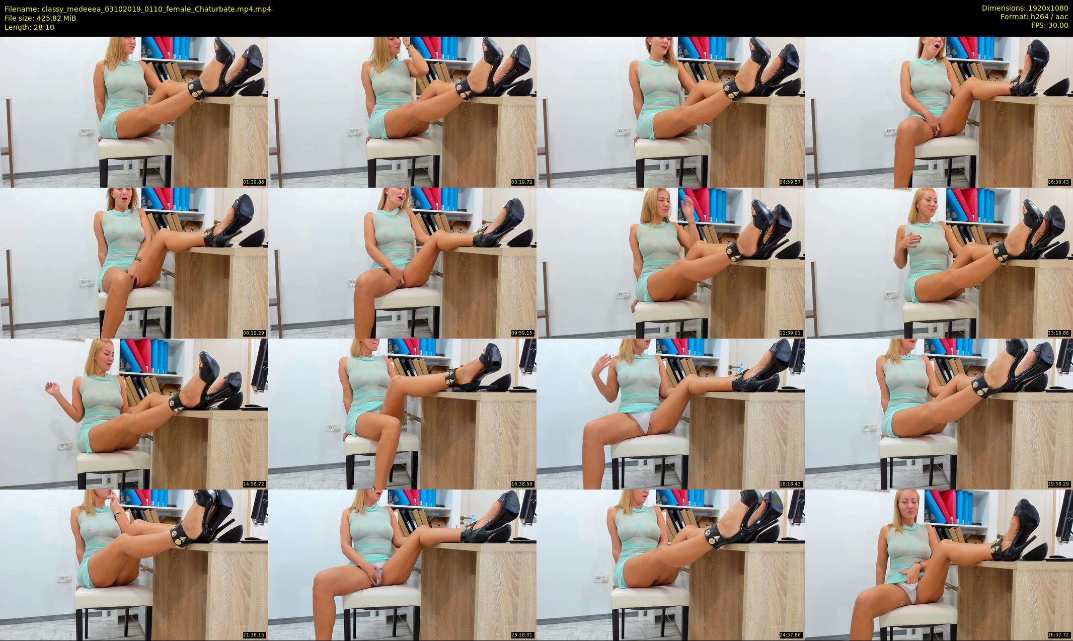 classy_medeeea — 29 minute Chaturbate female cam show recording, 1080p, Oct 3, 2019